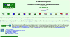 Desktop Screenshot of cahighways.org